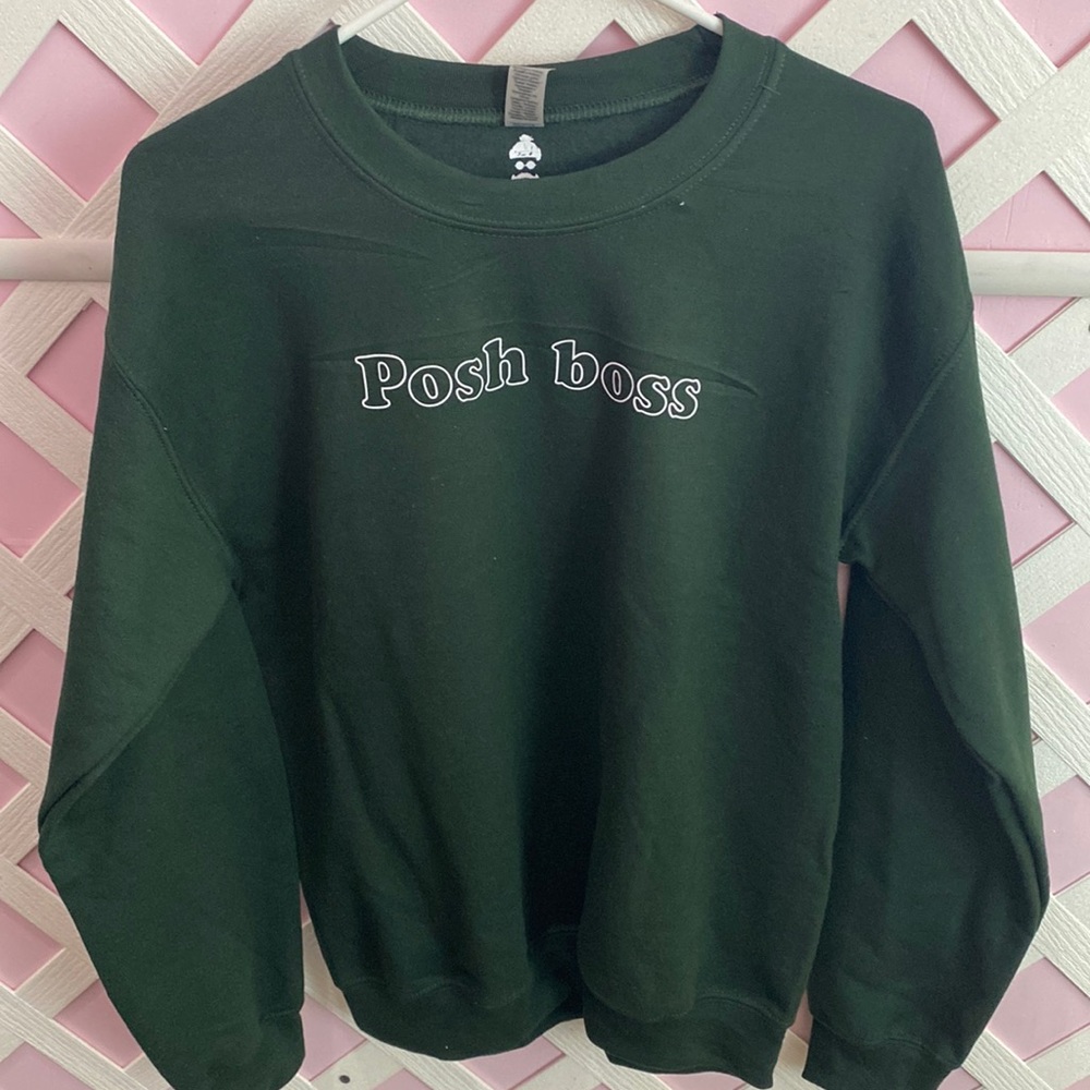Posh boss sweatshirt size medium